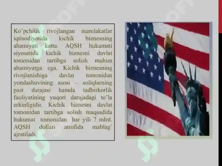 Rivojlangan mamlakatlar biznesining o’ziga xos tomonlari va ulardan mamlakatimiz biz 3