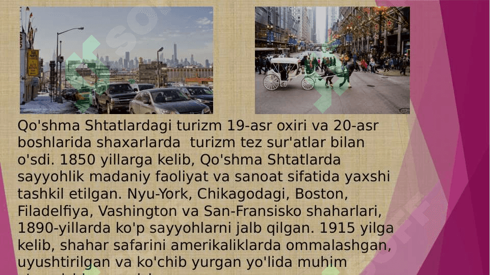 AMERIKA QO'SHMA SHTATLARDAGI SAYYOHLIK 4