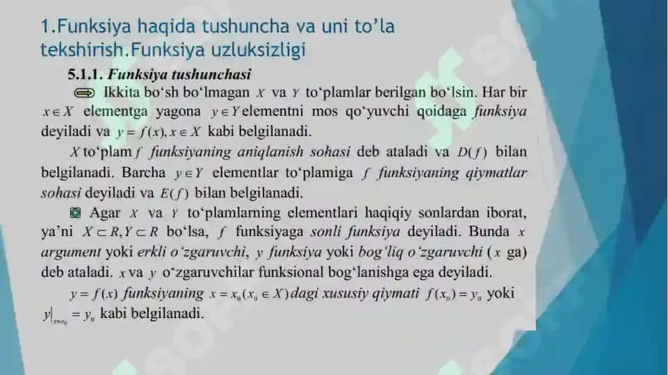 Funksiyatushunchasi 4