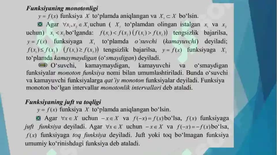 Funksiyatushunchasi 5