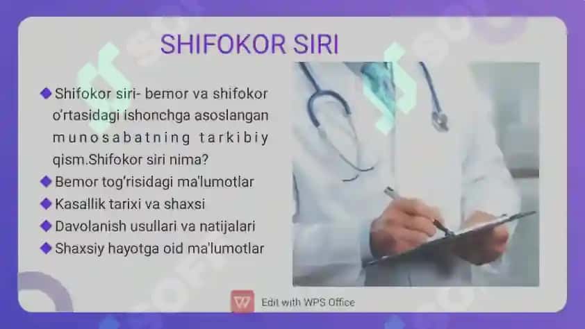 Shifokor siri 3