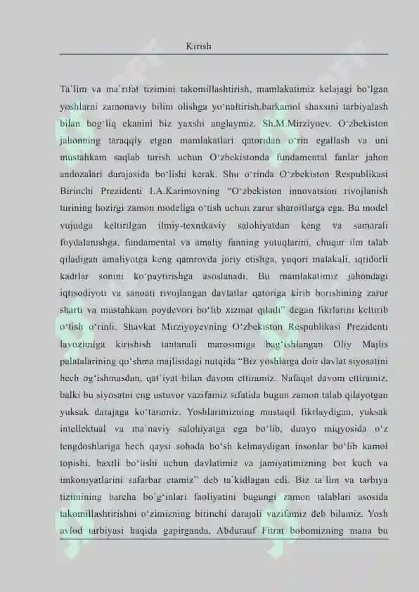 Tekislikda koordinatalar metodi kurs ishi 3
