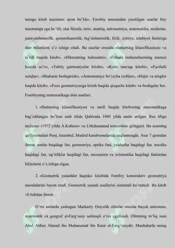 Farobiy  hayoti  haqida  ma`lumot 4