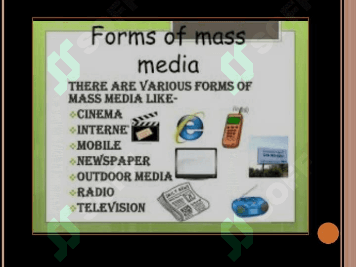 the mass media the press 5