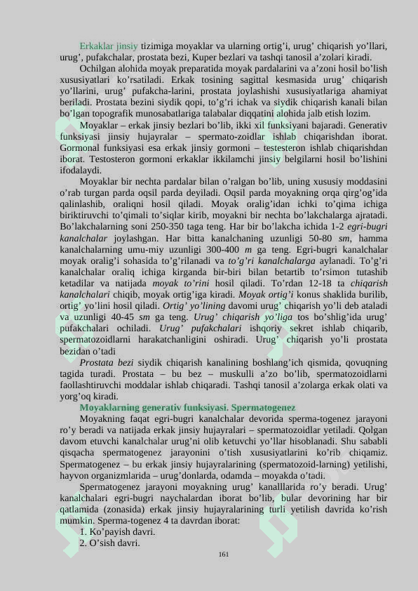 «SIYDIK VA TANOSIL A’ZOLAR TIZIMI.  ENDOKRIN BEZLARI.» 7