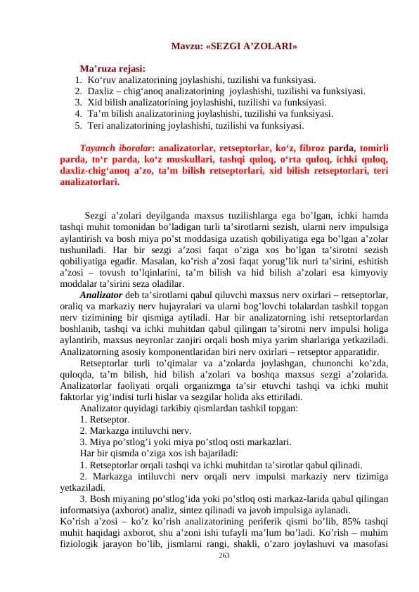 «SEZGI A’ZOLARI» 1