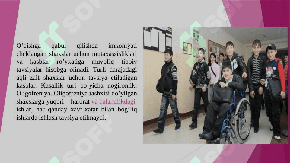 Aqliy rivojlanishda nuqsoni boʻlgan bolalarda sezgi va idrokning rivojlanishi 8
