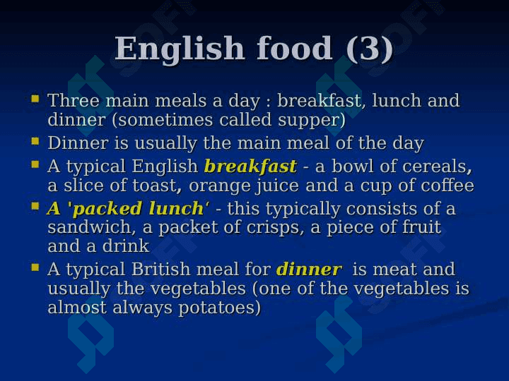 English traditions 8
