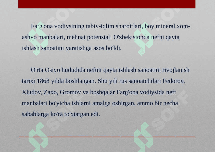 FARG'ONA NEFTNI QAYTA  ISHLASH ZAVODI 3