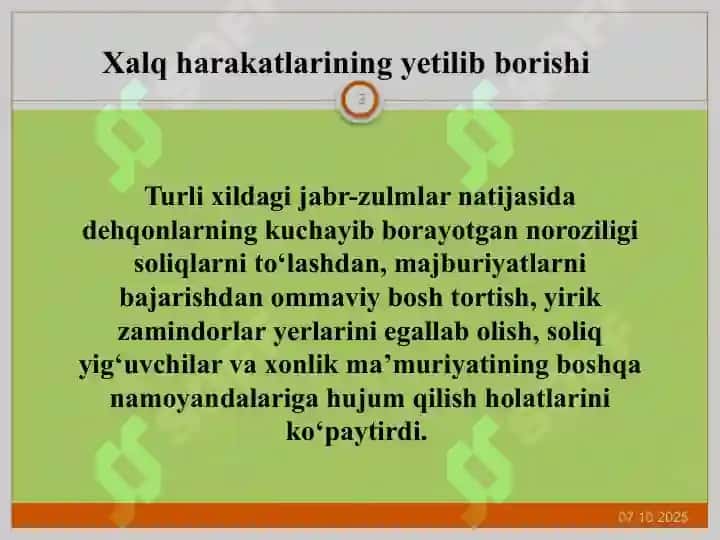 Xiva Xonligining ma'muriy hududiy bo'linishi 3