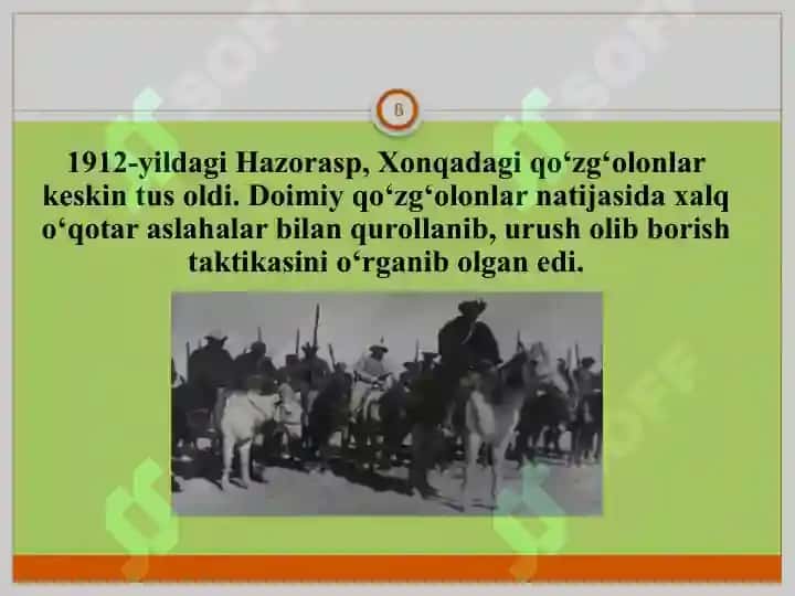 Xiva Xonligining ma'muriy hududiy bo'linishi 8