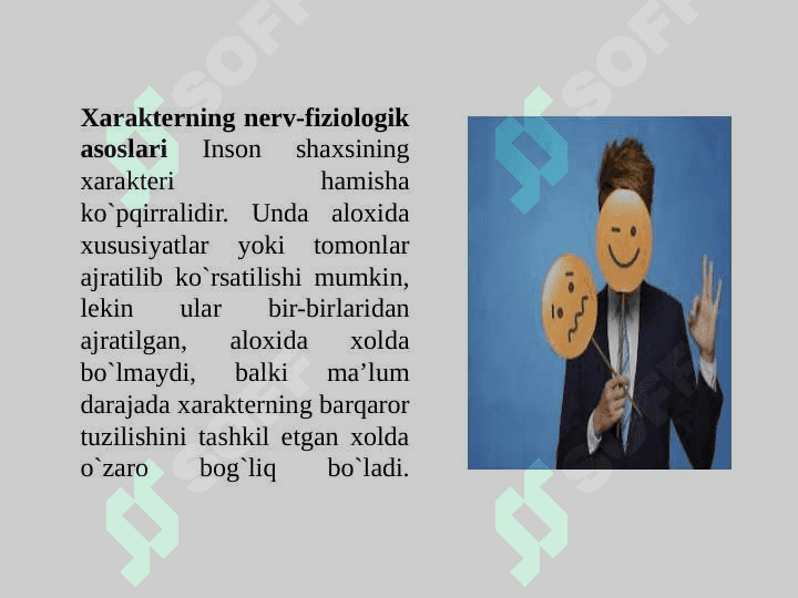 XARAKTER, QOBILIYAT VA HARAKAT INSON FAOLIYATINING BIRLIGI SIFATIDA 4