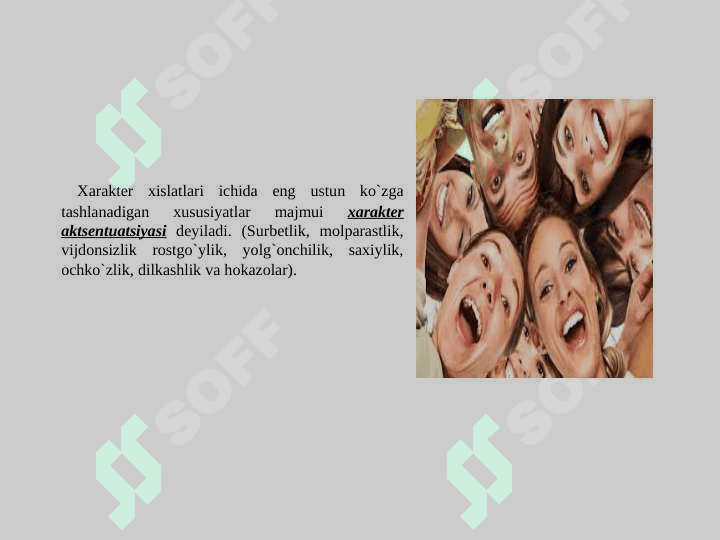XARAKTER, QOBILIYAT VA HARAKAT INSON FAOLIYATINING BIRLIGI SIFATIDA 6