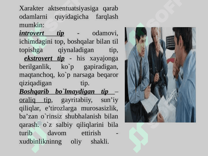 XARAKTER, QOBILIYAT VA HARAKAT INSON FAOLIYATINING BIRLIGI SIFATIDA 7