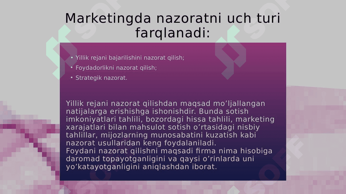 Marketing nazorati va byudjeti 4