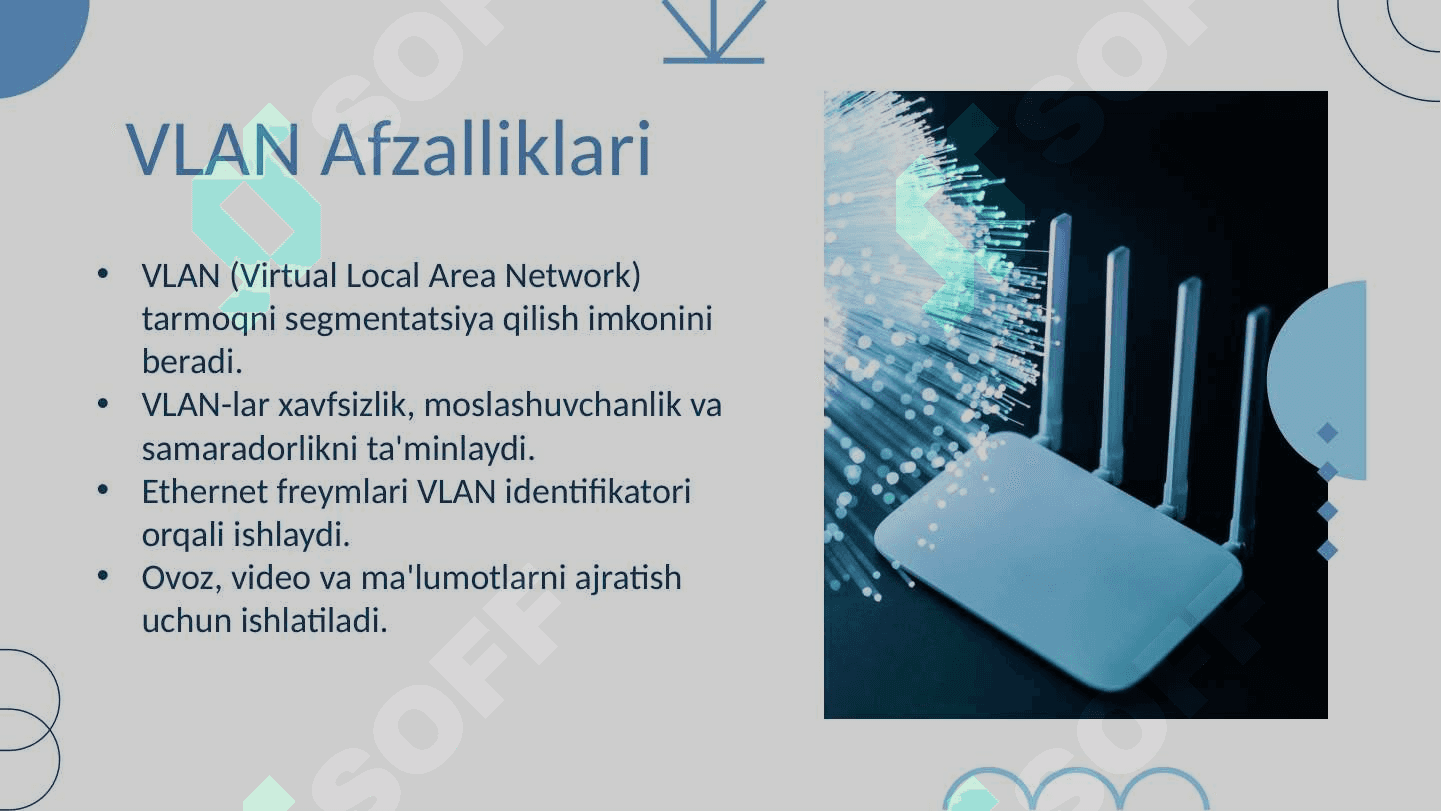 vlan asosida kompyuter tarmog'ini qurish 3