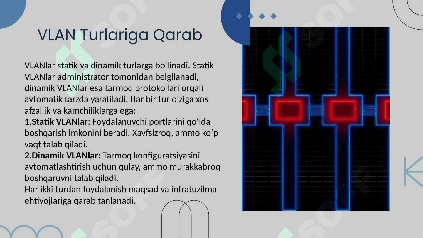 vlan asosida kompyuter tarmog'ini qurish 4
