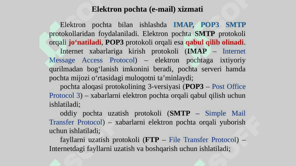 Internet va uning xizmatlari 3