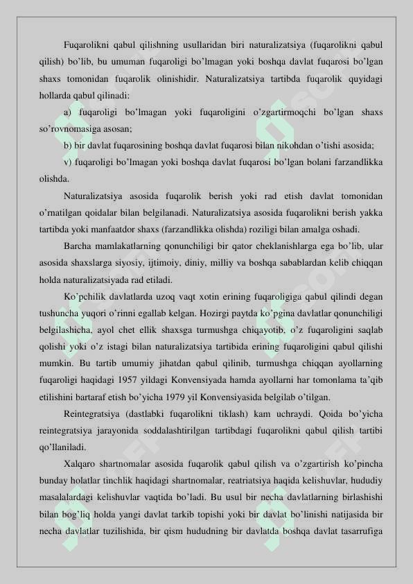 Fuqarolik masalalari bilan shug'ullanuvchi davlat organlari 24 6