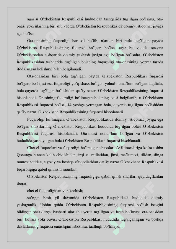 Fuqarolik masalalari bilan shug'ullanuvchi davlat organlari 24 8
