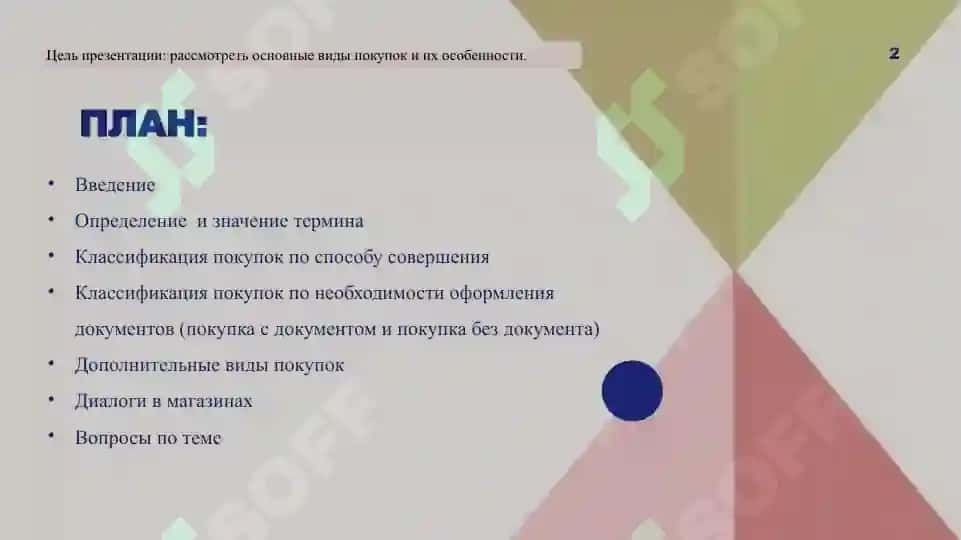 Тема покупки 2