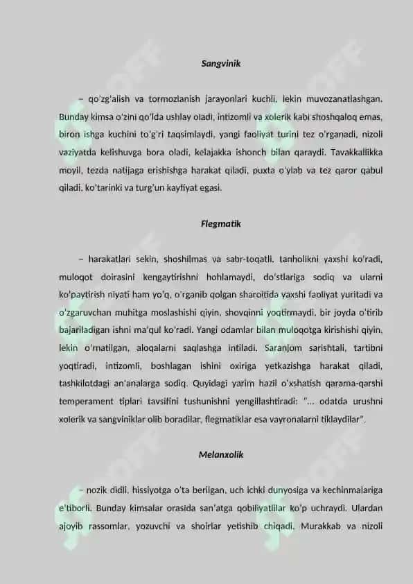 Addiktiv xulq-atvor. Psixoseksual rivojlanish xususiyatlari. 5