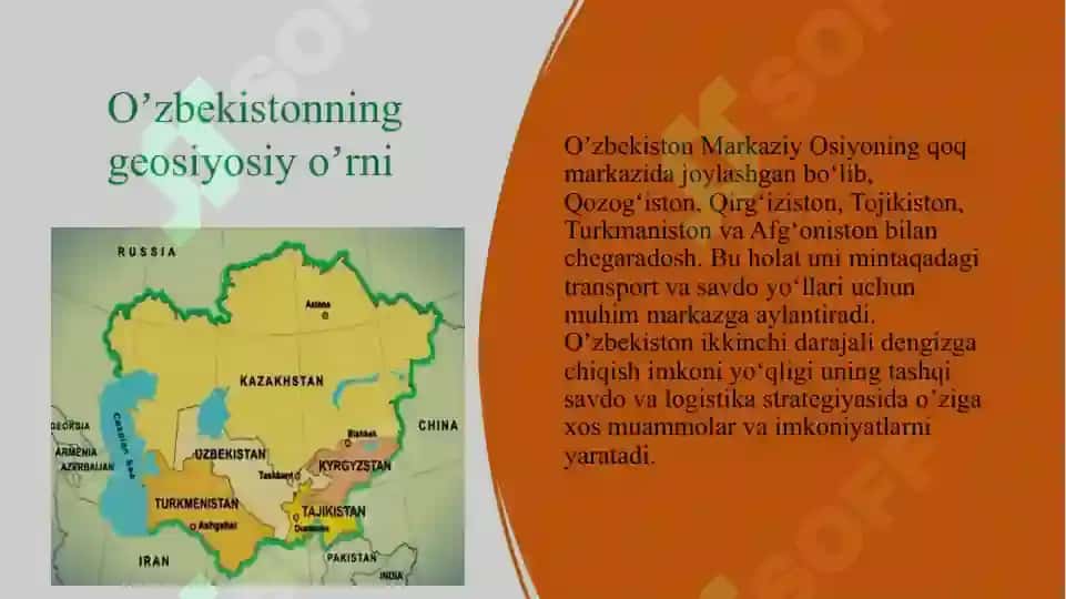 Oʼzbekiston Siyosiy Geografiyasi 5