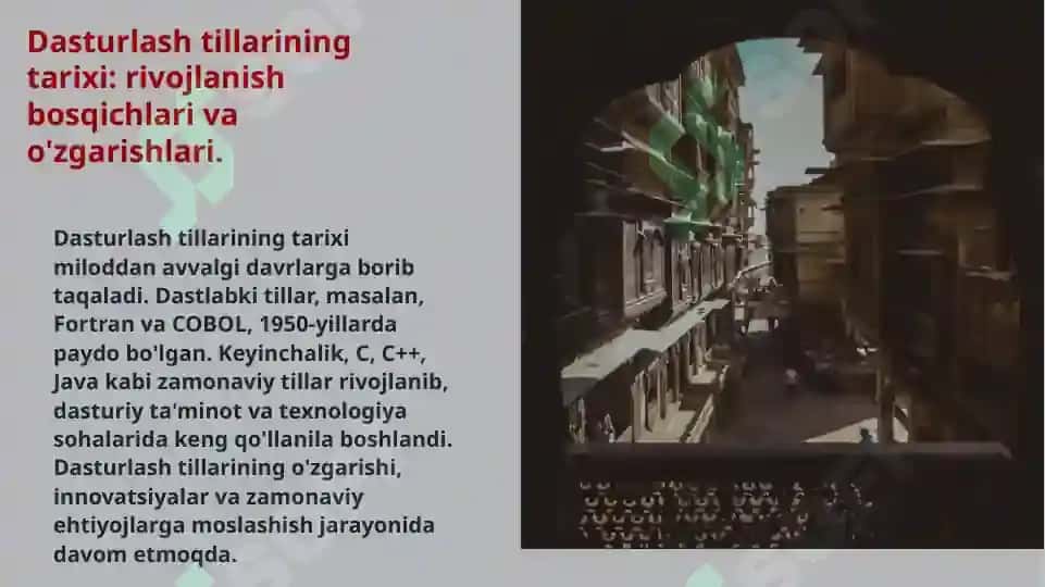Dasturlash tillari: asosiy tushunchalar 4
