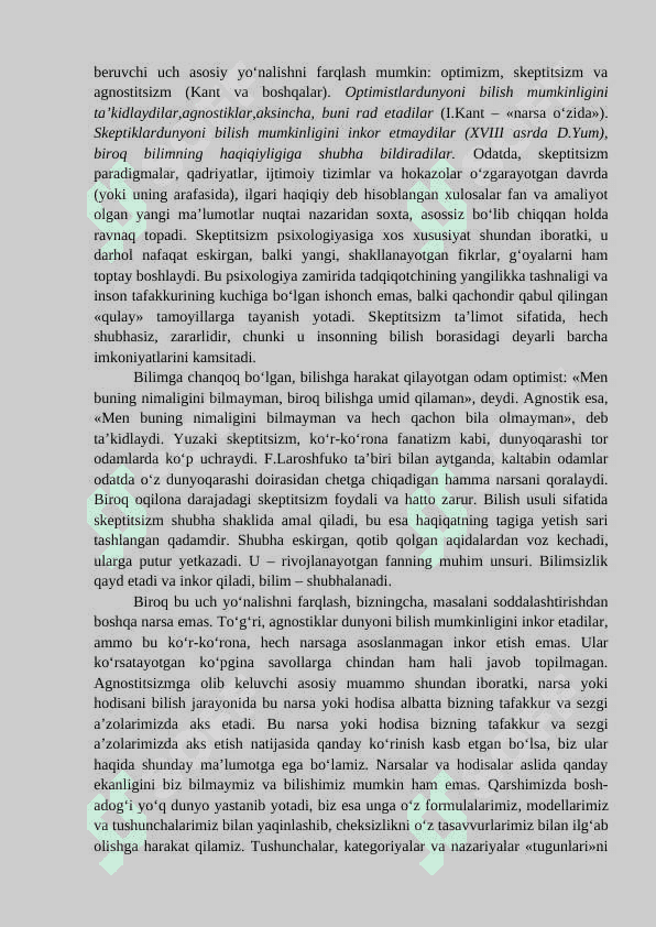 Bilish falsafasi (gnoseologiya) 4