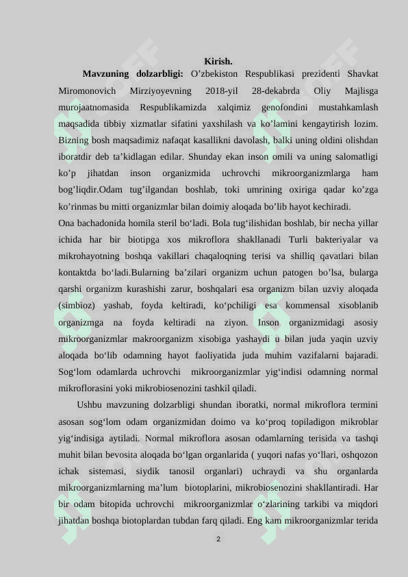 Bakteriologik  tekshirish va turli infeksiyalarda bakteriologik tekshirish uchun namuna olinishi, saqlanishi va jo’natilishi 2