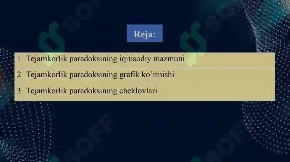 Tejamkorlik paradoksi 2