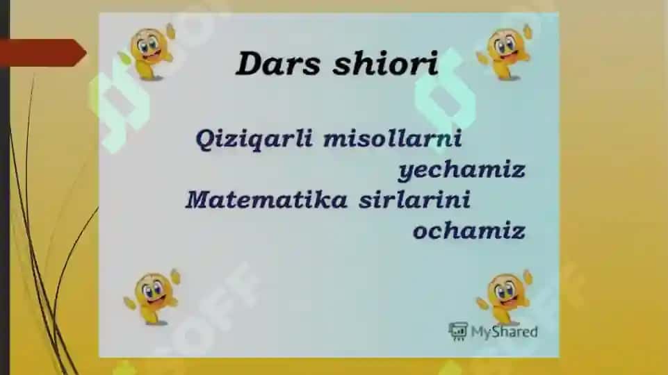 Boshlag‘ich sinfda matematikadan iqtidorli o‘quvchilar bilan ishlash. 2