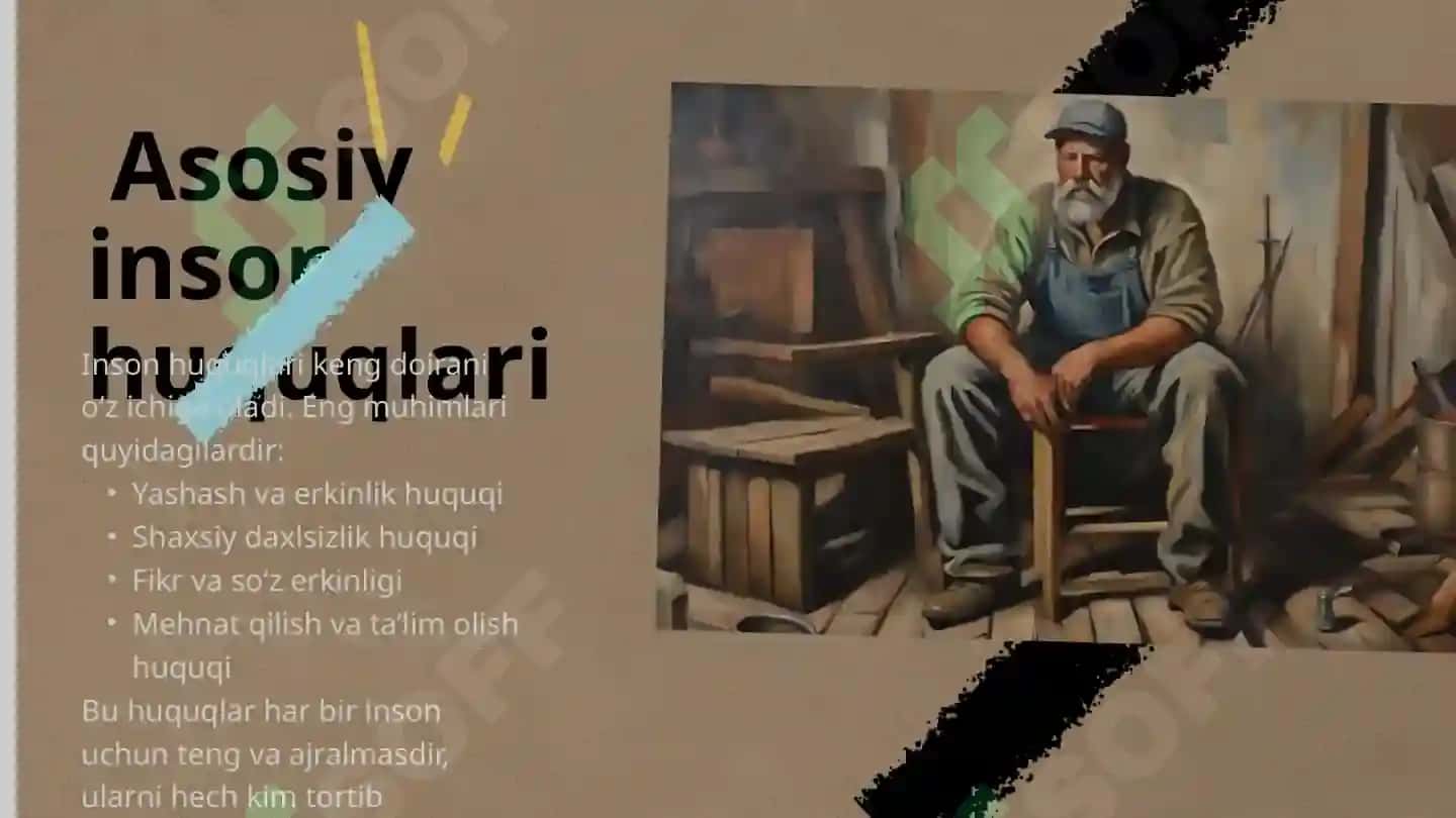 Inson huquqlarining konstitutsiyaviy asoslari 4