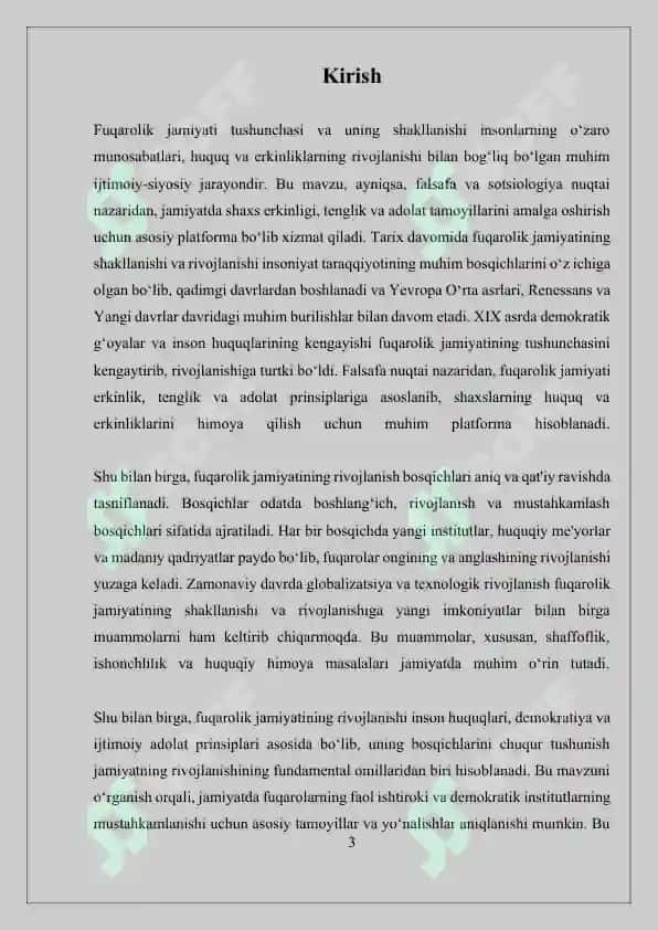 FUQAROLIK JAMIYATI SHAKLLANISHI VA RIVOJLANISH BOSQICHLARI 3
