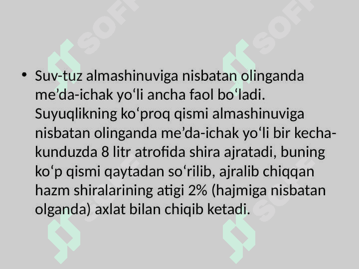 ICHIMLIK SUVIGA QO’YILGAN GIGIYENIK TALABLAR SUVNI SIFATINI TOZALASH VA ZARARSIZLANTIRISH USULLARI 4