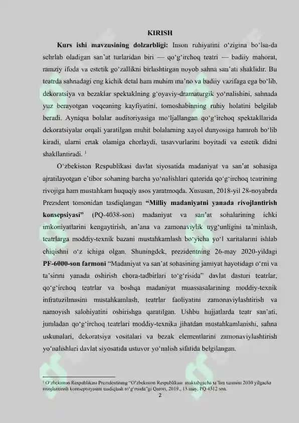 Qo‘g‘irchoq teatrida dekoratsiya va bezaklarning ahamiyati 2