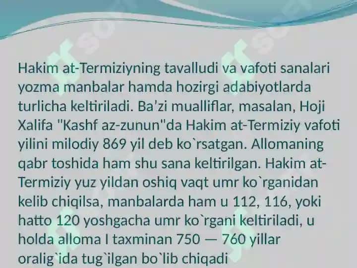 Al-Hakim AT-TERMIZIY 6