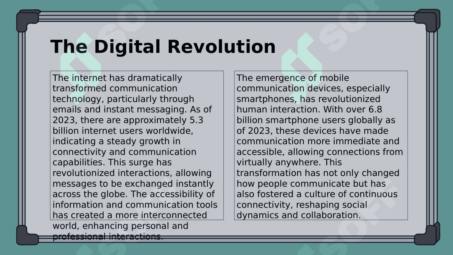 Communication technology 4