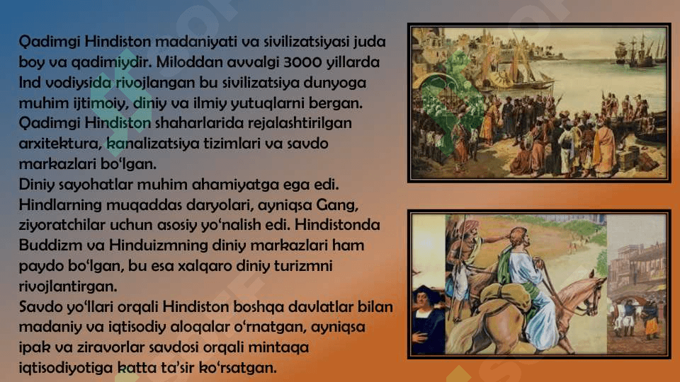 Qadimgi Sharqda turizm va sayohat (Qadimgi Hindiston, Xitoy, Misrda turizm) 3