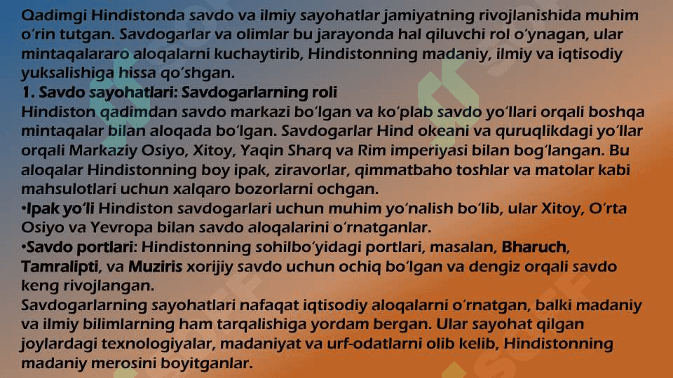 Qadimgi Sharqda turizm va sayohat (Qadimgi Hindiston, Xitoy, Misrda turizm) 5