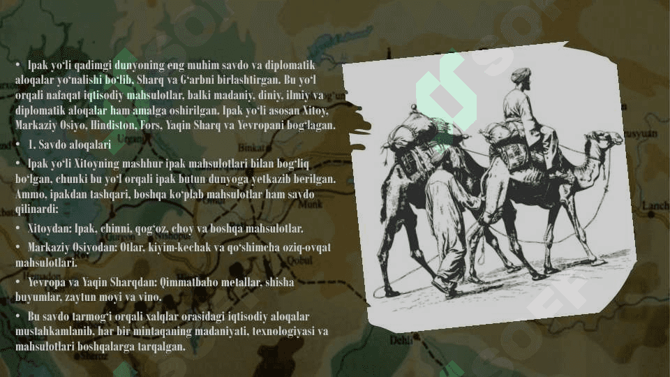 Qadimgi Sharqda turizm va sayohat (Qadimgi Hindiston, Xitoy, Misrda turizm) 8