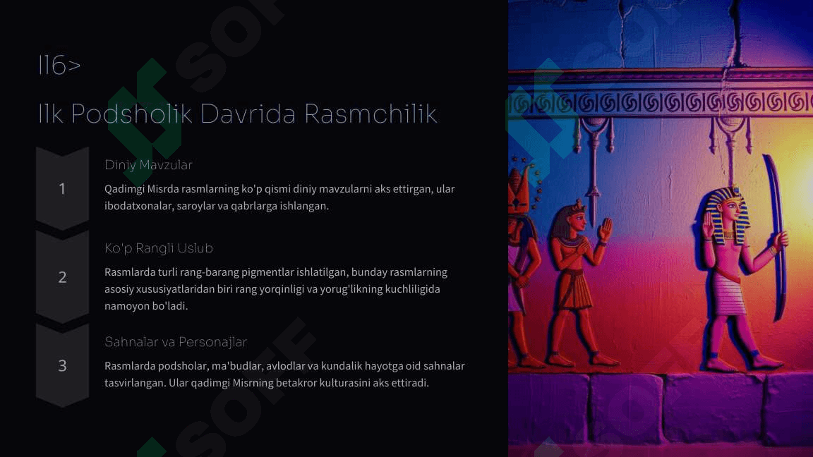 Misrda-ilk-podsholik-davrida-sanat 8
