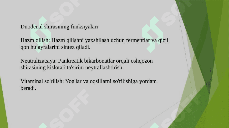 Duodenal shirasini interpretatsiyasi. 4