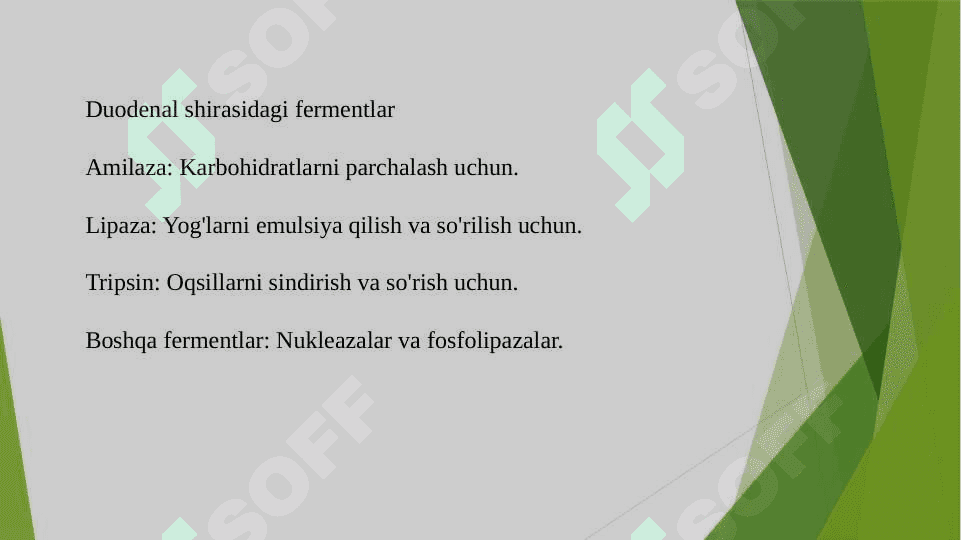 Duodenal shirasini interpretatsiyasi. 8