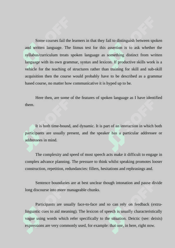 Spoken languange  and its characteristics giving directions and giving advices 2