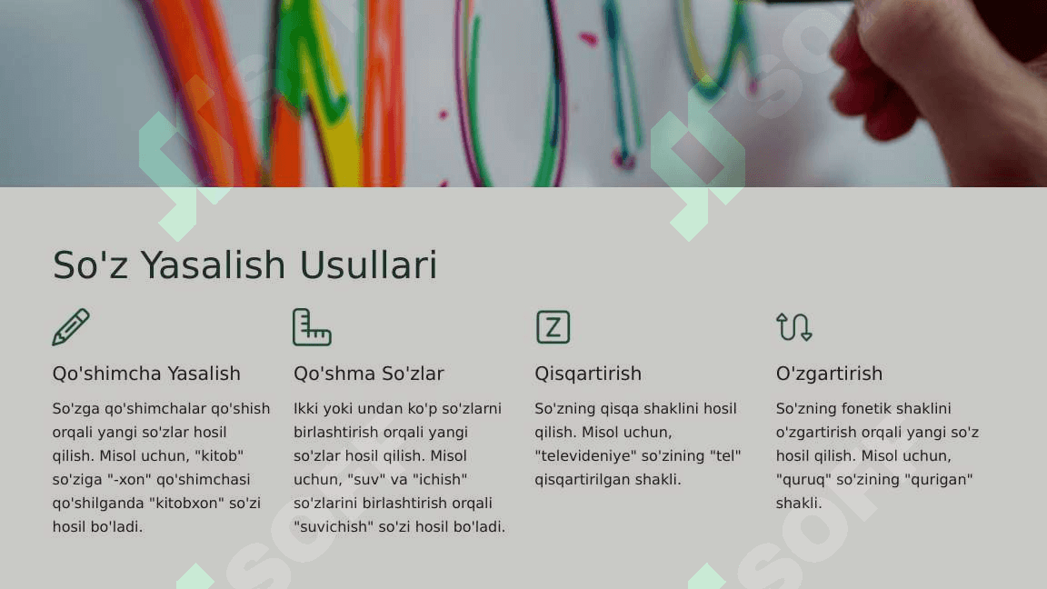 morfemika va soz yasalishini o'qitish metodikasi 4