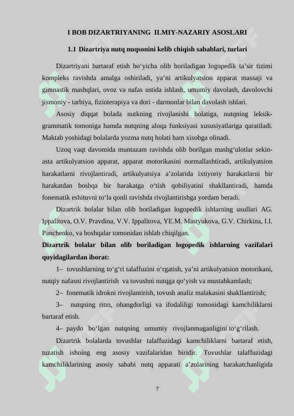 Dizartriya va uni bartaraf etish texnologiyalari 7