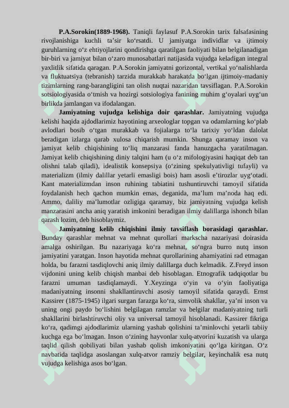 Jamiyat falsafasi va inson borlig‘i 3