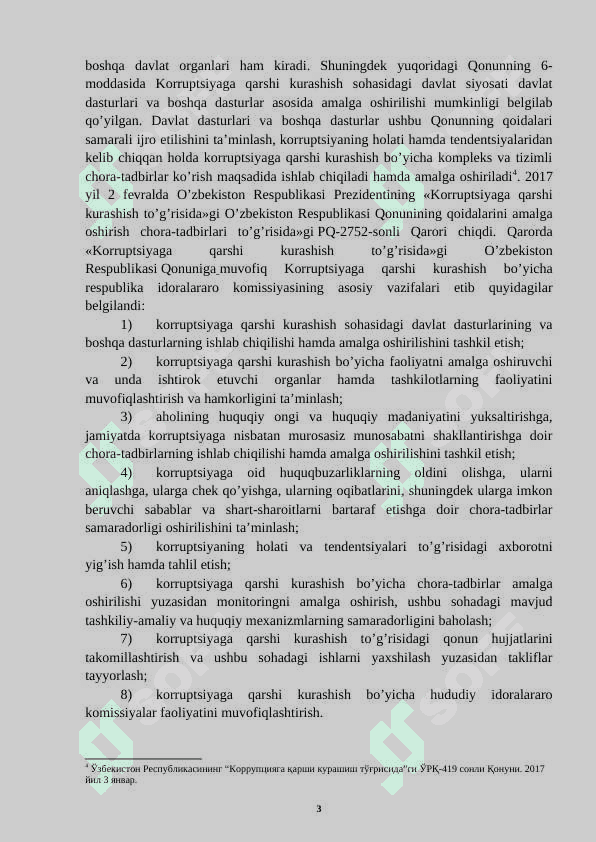 O‘ZBEKISTONDA KORRUPSIYAGA QARSHI KURASHNING IJTIMOIY, GOYAVIY ASOSLARI 3