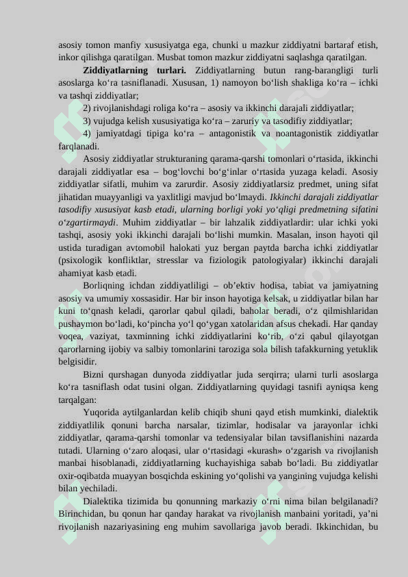 Rivojlanish nazariyasi (dialektika) 6